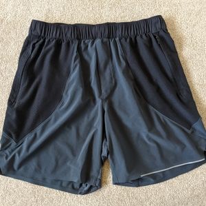 Lululemon black mens shorts